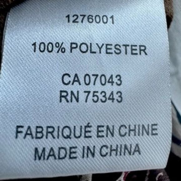 Rachel Rachel Roy  Bohemian Patchwork Paisley Cropped Blouse Size Small - Picture 5 of 7